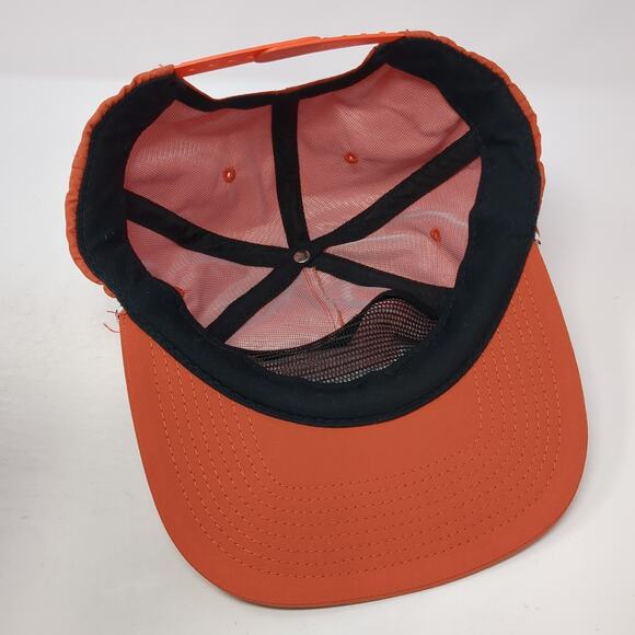 Outguided Snapback Rope Hat Orange One Size Adjustable Embroidered - Picture 7 of 8
